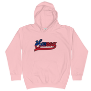 Samoa Script ~ Flag with Black Border *KIDS HOODIE*