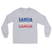 Red, White, and Blue Samoa Repeat *ADULT LONG SLEEVE*