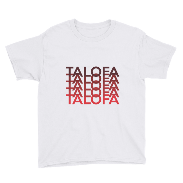 Red Talofa Repeat *KIDS SHORT SLEEVE*