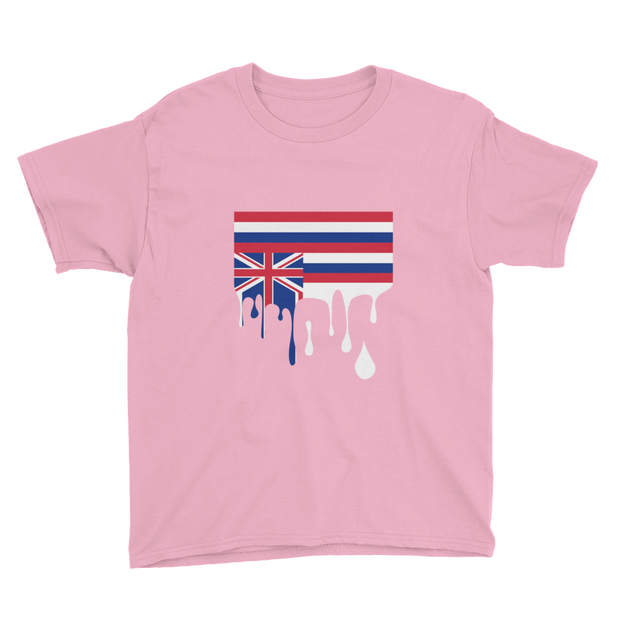 Drip Hawaii Sovereignty - Flag Horizontal *KIDS SHORT SLEEVE*