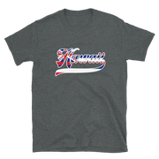 Hawaii Union Jack - Flag with White Border *ADULT SHORT SLEEVE*