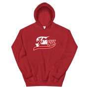 Tonga 676 - Flag with White Border (front/back) *ADULT HOODIE*