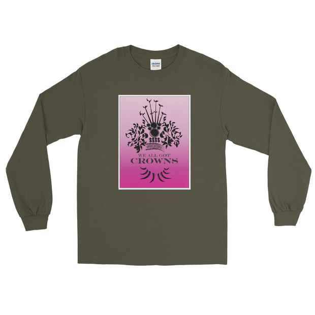 We All Got Crowns ~ Pink *ADULT LONG SLEEVE*