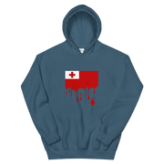 Drip Tonga - Flag Horizontal *ADULT HOODIE*