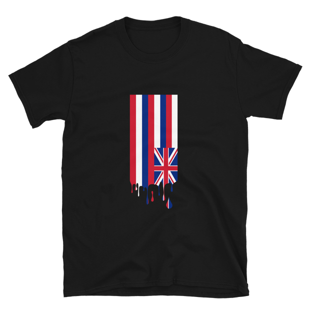 Drip Hawaii Sovereignty - Flag Vertical *ADULT SHORT SLEEVE*