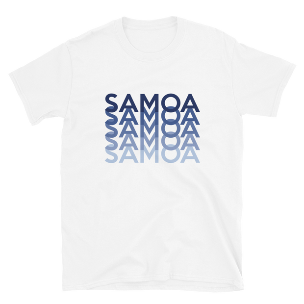 Blue Samoa Repeat *ADULT SHORT SLEEVE*