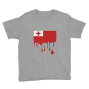 Drip Tonga - Flag Horizontal *KIDS SHORT SLEEVE*