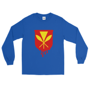 Kanaka Maoli Crest - Red *ADULT LONG SLEEVE*