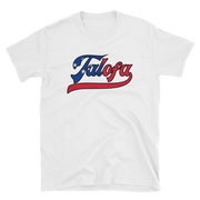 Talofa Script ~ Flag with Black Border *ADULT SHORT SLEEVE*