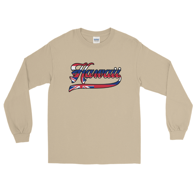 Hawaii Sovereignty - Flag with Black Border *ADULT LONG SLEEVE*