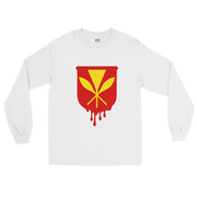 Kanaka Maoli Crest - Red *ADULT LONG SLEEVE*