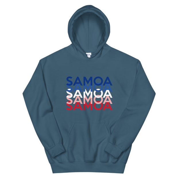 Red, White, and Blue Samoa Repeat *ADULT HOODIE*