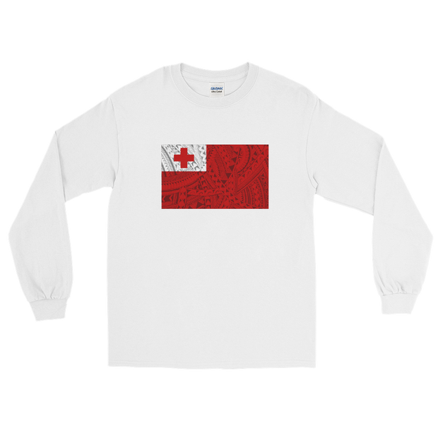 Kingdom of Tonga Flag *ADULT LONG SLEEVE*