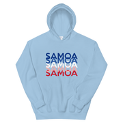 Red, White, and Blue Samoa Repeat *ADULT HOODIE*