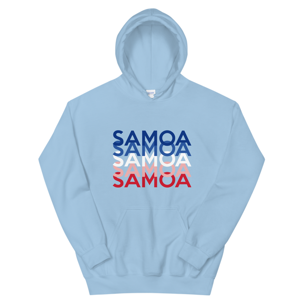 Red, White, and Blue Samoa Repeat *ADULT HOODIE*