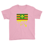 Drip Kanaka Maoli - Flag Horizontal *KIDS SHORT SLEEVE*