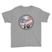 Shaka of Liberty - Stars and Stripes *KIDS SHORT SLEEVE*