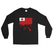 Drip Tonga - Flag Horizontal *ADULT LONG SLEEVE*