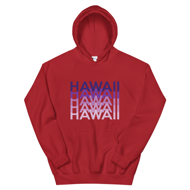 Purple Hawaii Repeat *ADULT HOODIE*