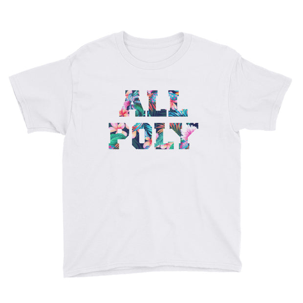 ALL POLY Floral ~ Signature  *KIDS SHORT SLEEVE*