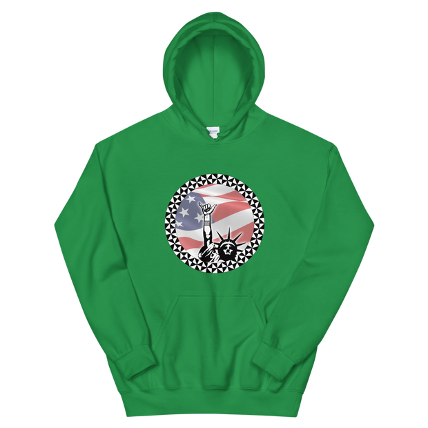 Shaka of Liberty - Stars and Stripes *ADULT HOODIE*