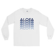 Blue Alofa Repeat *ADULT LONG SLEEVE*