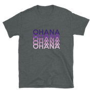 Purple Ohana Repeat *ADULT SHORT SLEEVE*