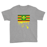 Drip Kanaka Maoli - Flag Horizontal *KIDS SHORT SLEEVE*