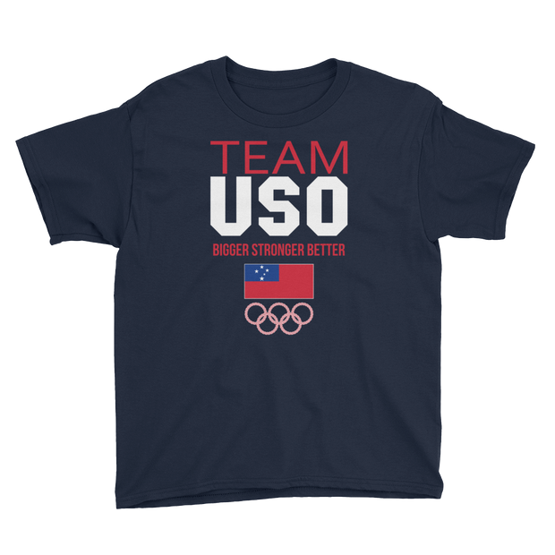 TEAM USO - Samoa Strong *KIDS SHORT SLEEVE*