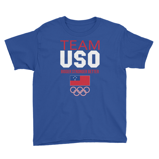 TEAM USO - Samoa Strong *KIDS SHORT SLEEVE*