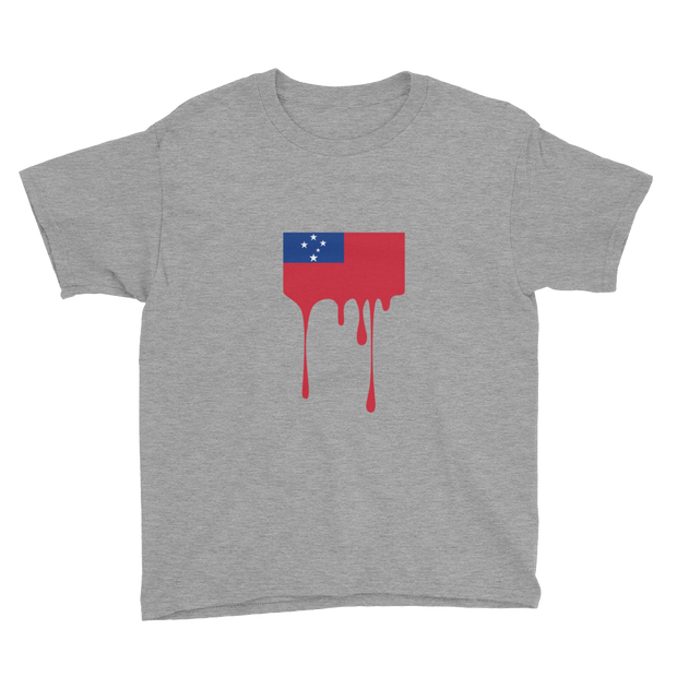 Drip Samoa - Flag Horizontal *KIDS SHORT SLEEVE*