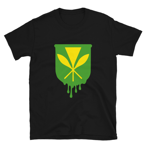 Kanaka Maoli Crest - Green *ADULT SHORT SLEEVE*