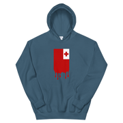 Drip Tonga - Flag Vertical *ADULT HOODIE*