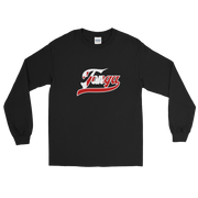 Tonga Script ~ Flag with White Border *ADULT LONG SLEEVE*