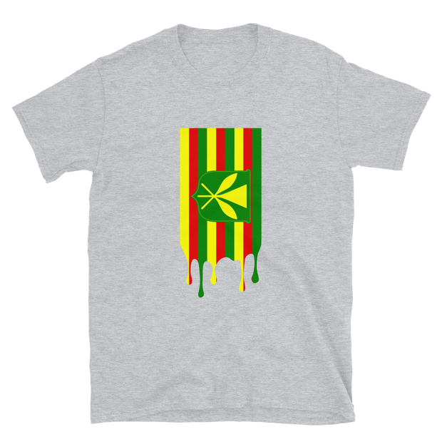 Drip Kanaka Maoli - Flag Vertical *ADULT SHORT SLEEVE*