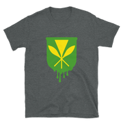 Kanaka Maoli Crest - Green *ADULT SHORT SLEEVE*