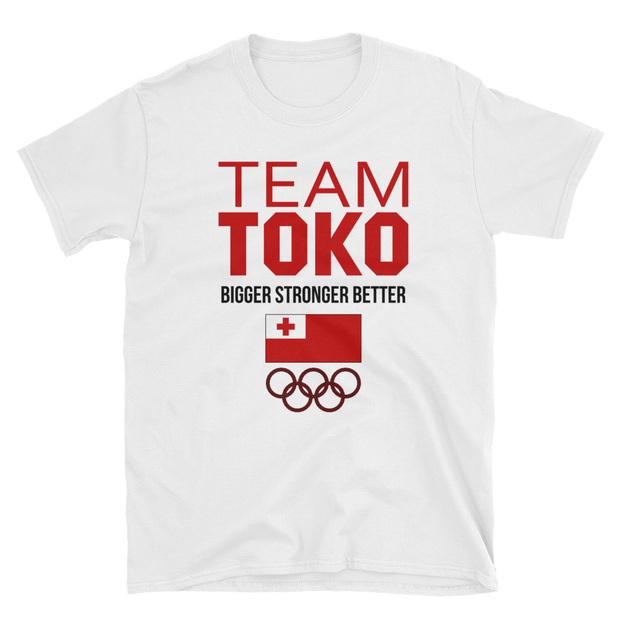 TEAM TOKO - Tonga Strong *ADULT SHORT SLEEVE*