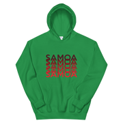 Red Samoa Repeat *ADULT HOODIE*