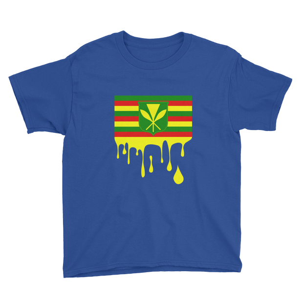 Drip Kanaka Maoli - Flag Horizontal *KIDS SHORT SLEEVE*