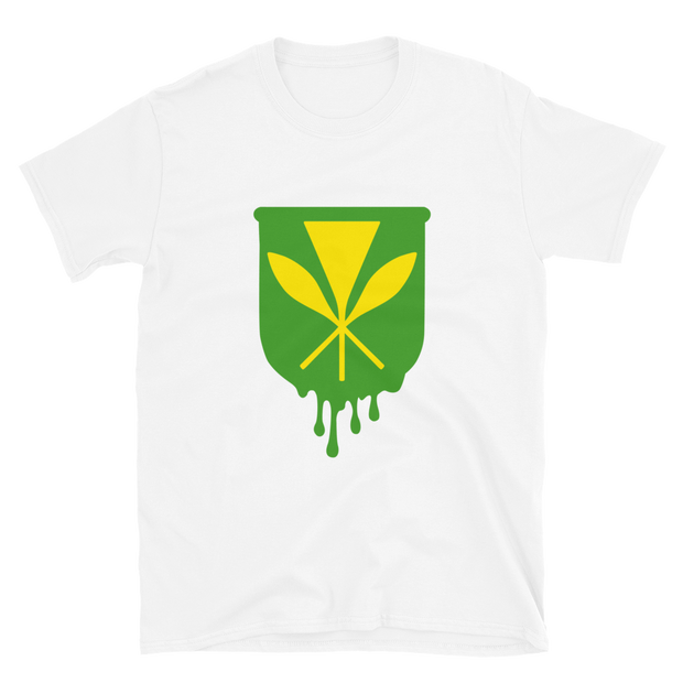 Kanaka Maoli Crest - Green *ADULT SHORT SLEEVE*