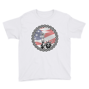 Shaka of Liberty - Stars and Stripes *KIDS SHORT SLEEVE*