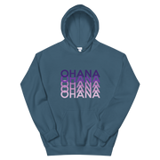 Purple Ohana Repeat *ADULT HOODIE*