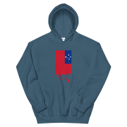 Drip Samoa - Flag Vertical *ADULT HOODIE*