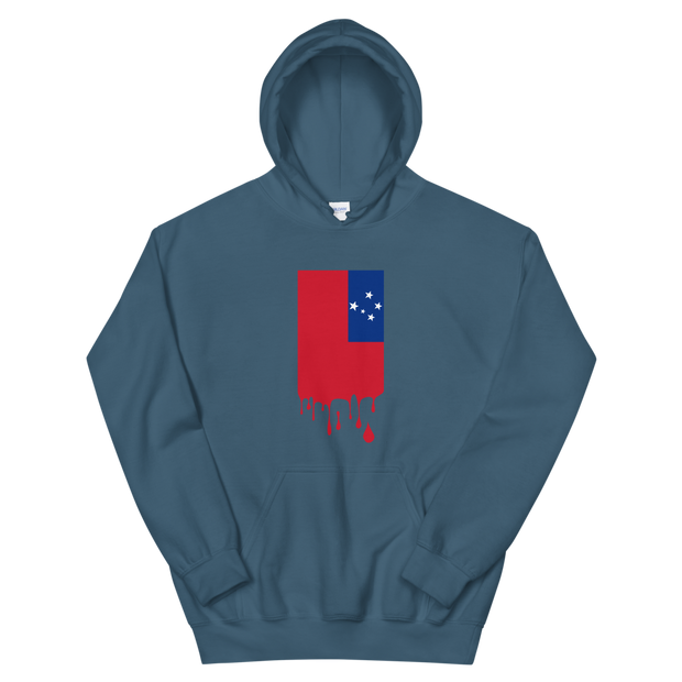 Drip Samoa - Flag Vertical *ADULT HOODIE*