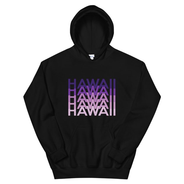 Purple Hawaii Repeat *ADULT HOODIE*