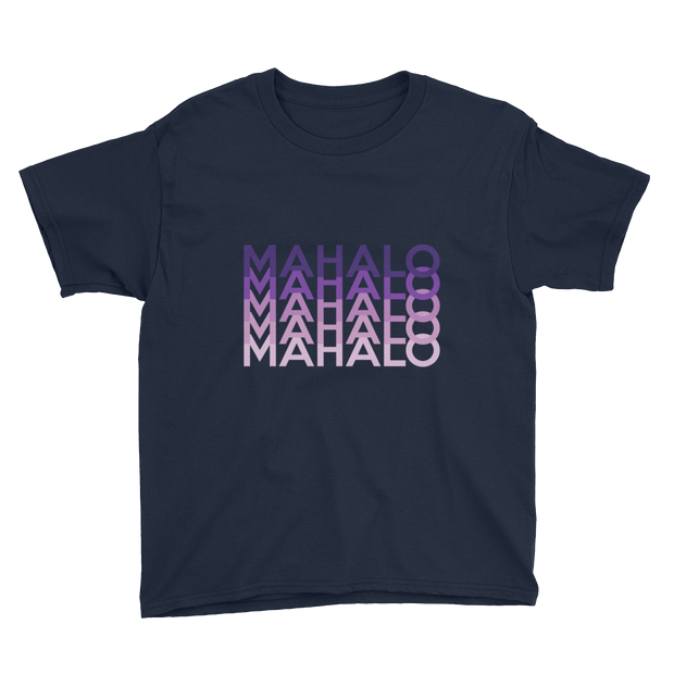 Purple Mahalo Repeat *KIDS SHORT SLEEVE*