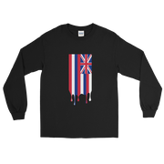 Drip Hawaii Union Jack - Flag Vertical *ADULT LONG SLEEVE*