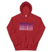 Purple Mahalo Repeat *ADULT HOODIE*