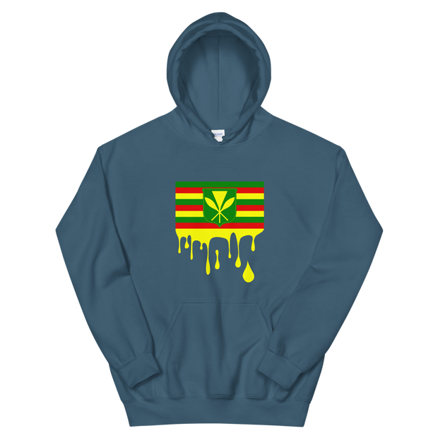 Drip Kanaka Maoli - Flag Horizontal *ADULT HOODIE*