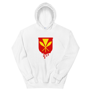 Kanaka Maoli Crest - Red *ADULT HOODIE*